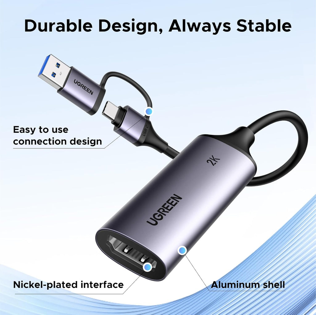 UGREEN USB type A-C HDMI Video Capture Card