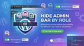 Hide Admin Bar By Role